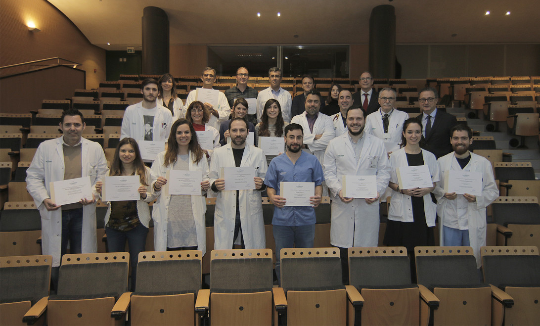 Esta imagen ilustra que: Son Espases entrega los Premios de Investigación 2018