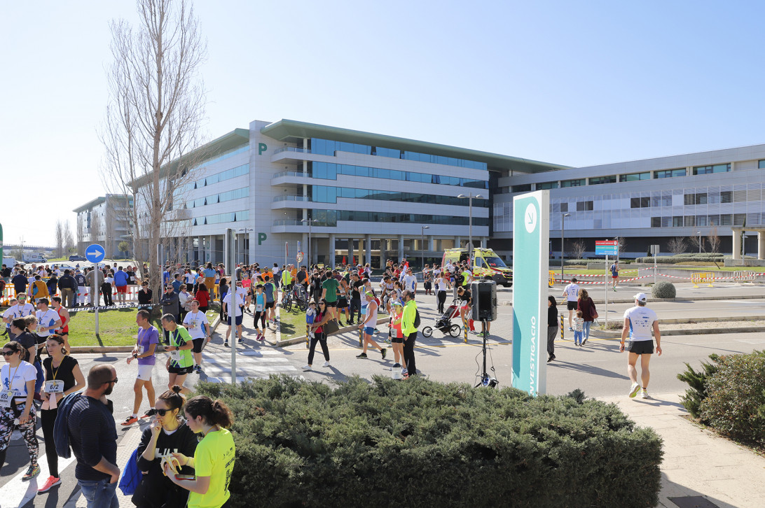 Esta imagen ilustra que: Éxito de participación en la Tercera Cursa Son Espases con 920 corredores