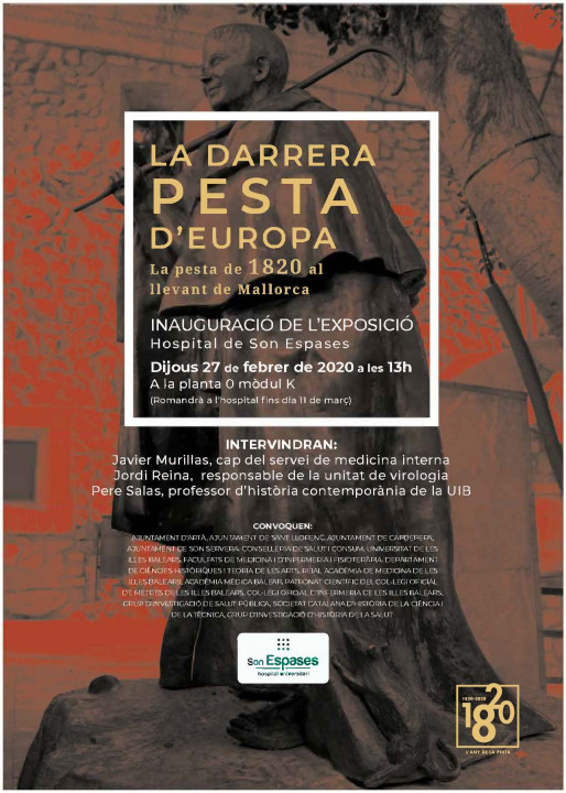 Inauguració de l'exposició "La Darrera Pesta d'Europa" (24/02/2020)