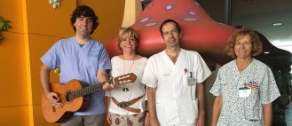 Musicoterapia para los niños ingresados en la UCI