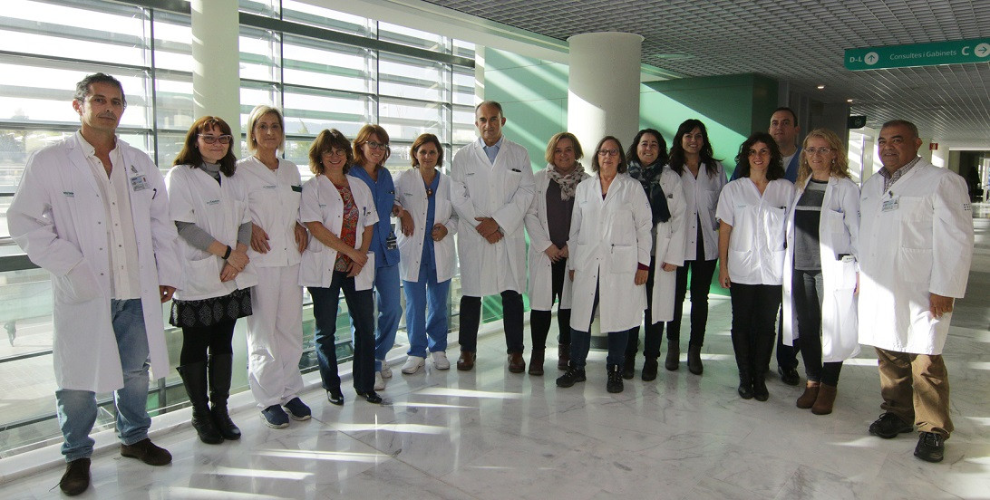 Esta imagen ilustra que: La Unidad de Esclerosis Múltiple de Son Espases atiende cuarenta casos nuevos al año