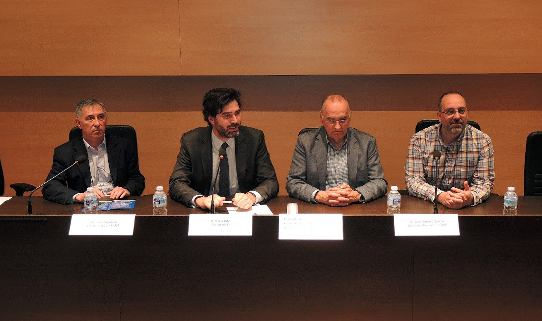 Esta imagen ilustra que: El Hospital Universitario Son Espases acoge el VI Curso de Cuidados Paliativos Pediátricos