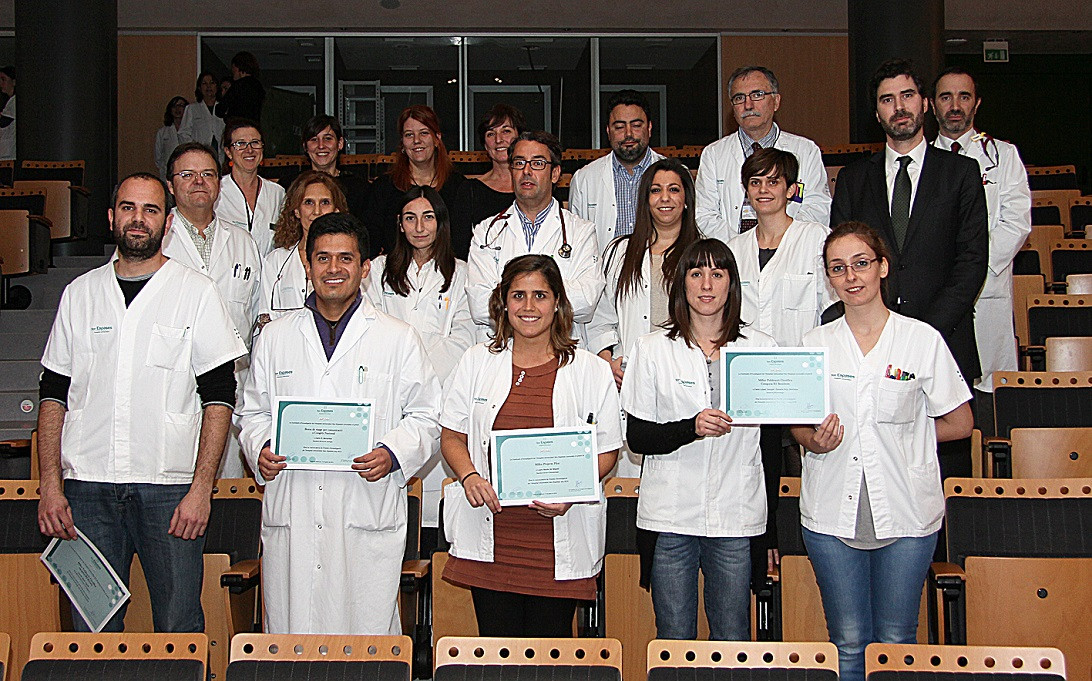 Esta imagen ilustra que: Son Espases entrega los Premios de Investigación 2013