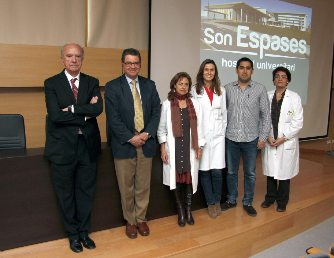 Esta imagen ilustra que: La Sociedad de Anatomía Patológica se reúne en Son Espases para debatir sobre la patología pulmonar