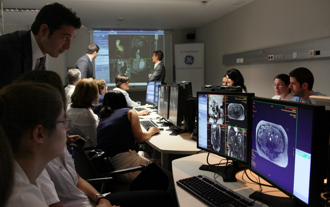 Esta imagen ilustra que: L’Hospital acull unes Jornades de formació sobre noves tècniques de diagnòstic per imatge