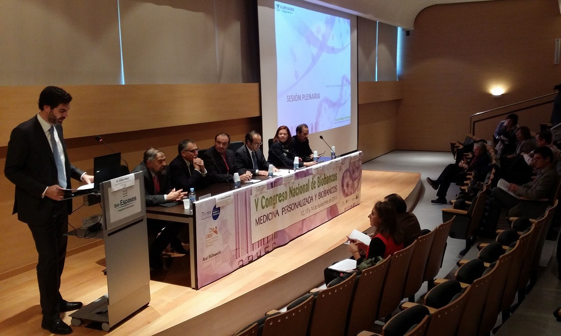 Esta imagen ilustra que: L’Hospital acull el V Congrés Nacional de Biobancs