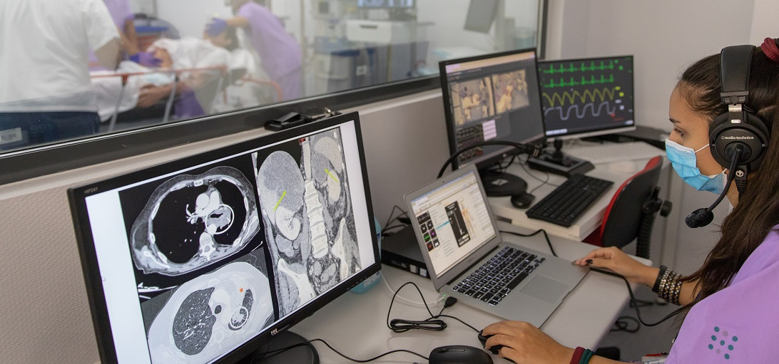 Esta imagen ilustra que: Autoritzar el conveni entre el Servei de Salut i la UIB per a la gestió conjunta del centre de simulació clónica de Son Espases