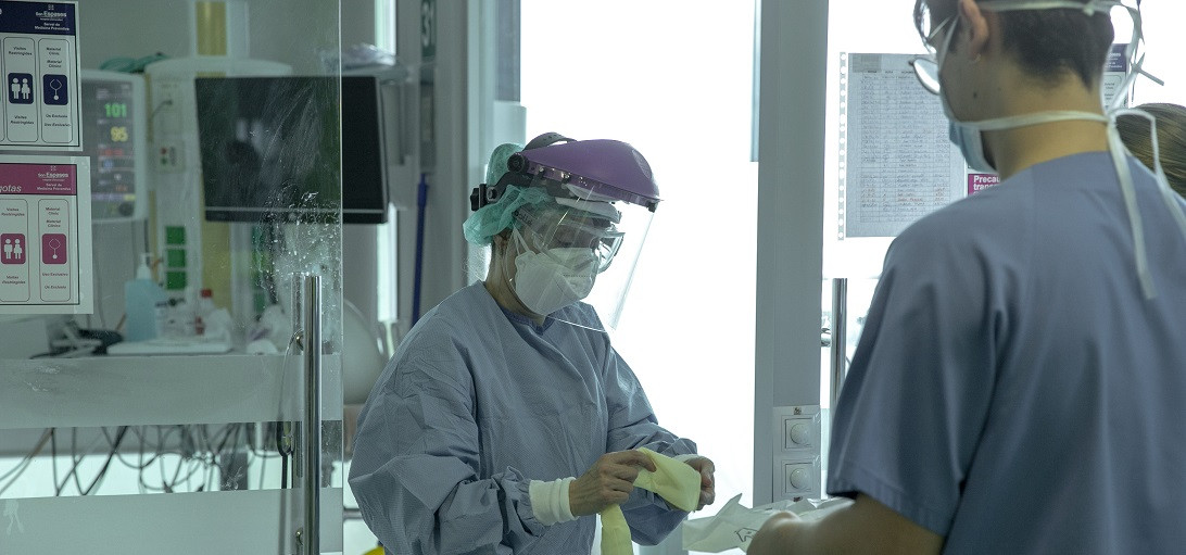 Esta imagen ilustra que: Son Espases ampliará el número de camas de críticos con 34 más, alcanzando las 102