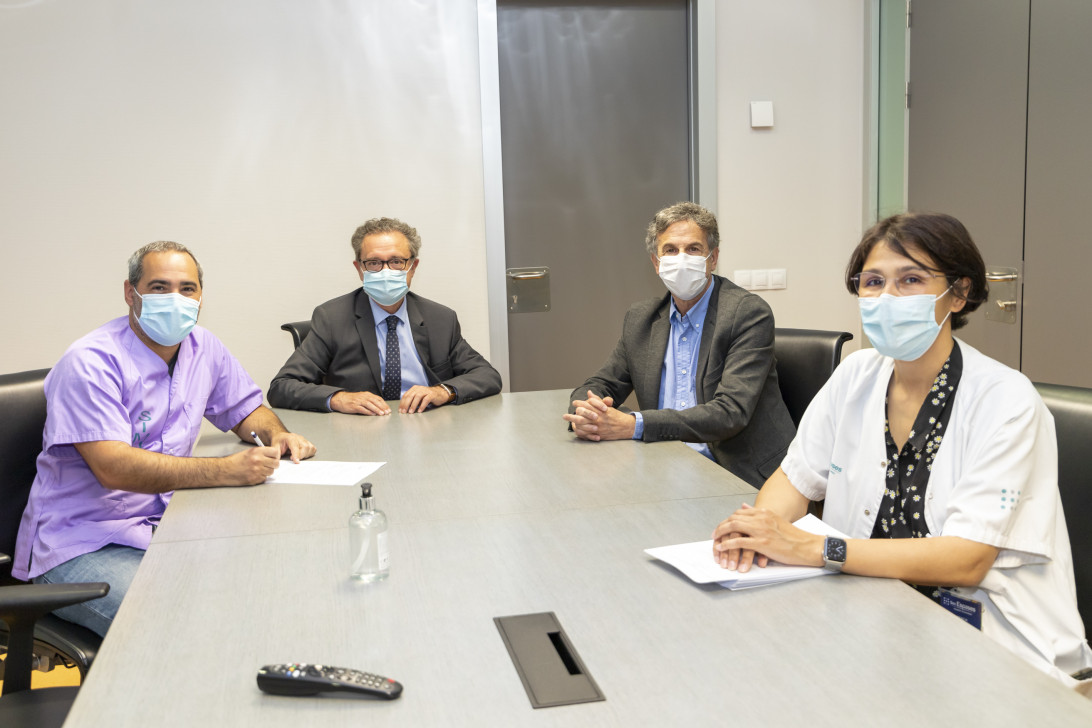 Esta imagen ilustra que: El doctor Leandro Brogi, nuevo coordinador del Área de Simulación e Impresión 3D