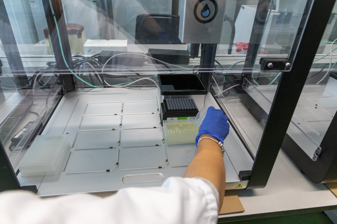 Esta imagen ilustra que: Son Espases incorporarà una estació robotitzada per fer fins a 2.400 proves PCR al dia