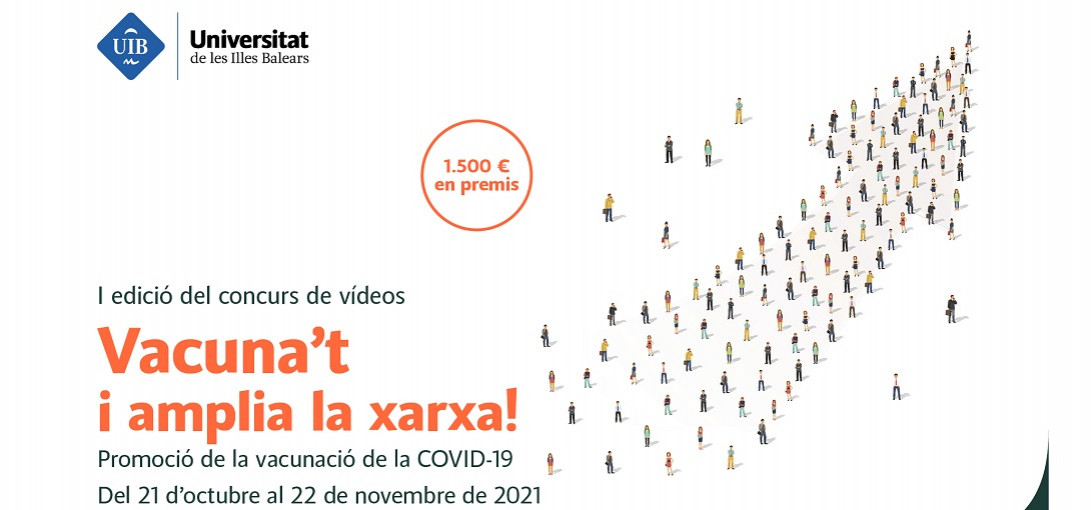 Esta imagen ilustra que: Son Espases colabora en la I edición del concurso de vídeos «Vacuna’t i amplia la xarxa»