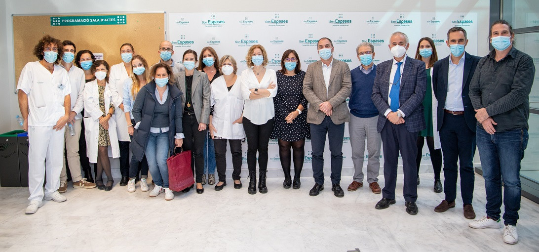 Esta imagen ilustra que: Cerca de 80.000 personas de las Islas Balears tienen una enfermedad minoritaria