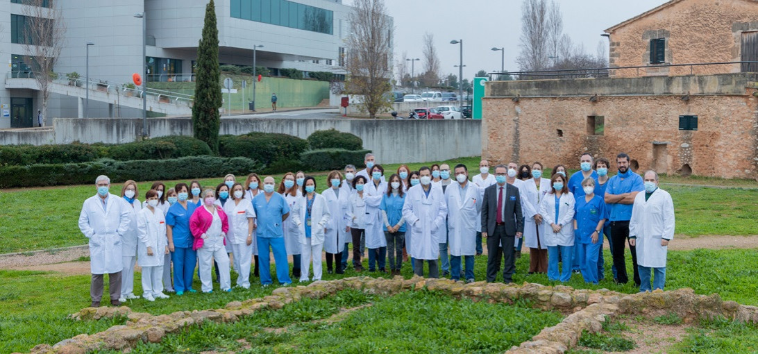 Esta imagen ilustra que: Un home de 53 anys, primer pacient trasplantat de fetge a les Illes Balears