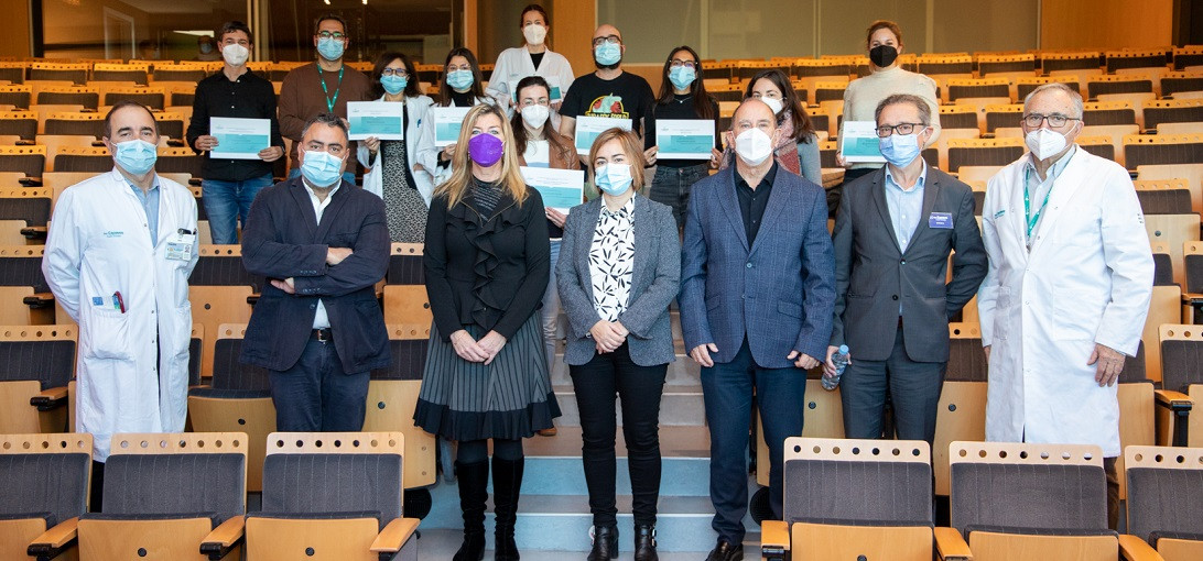 Esta imagen ilustra que: Son Espases lliura els Premis d'Investigació 2021