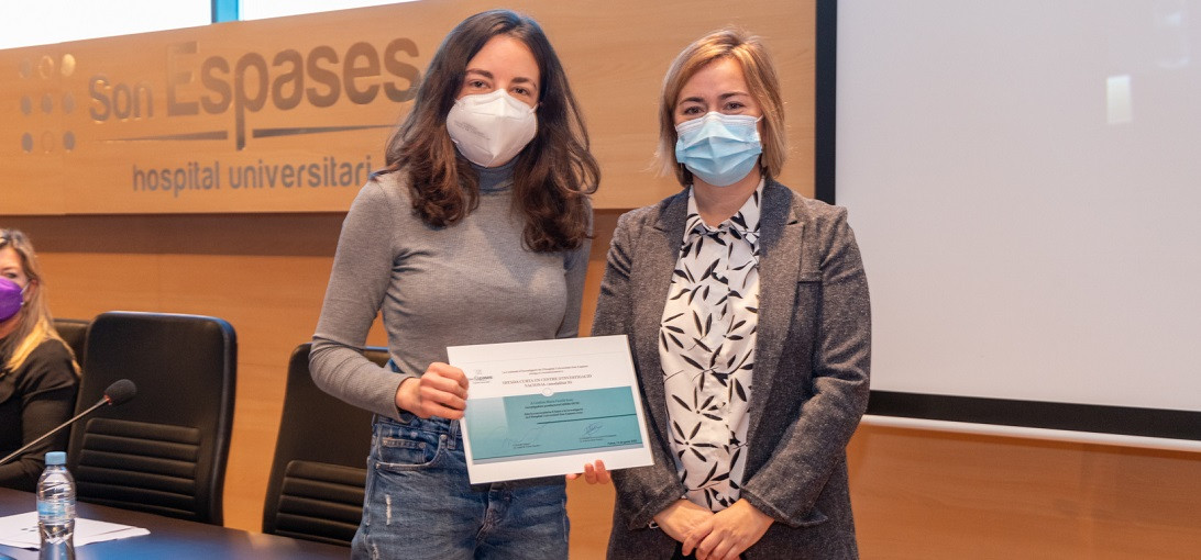 Esta imagen ilustra que: Son Espases lliura els Premis d'Investigació 2021