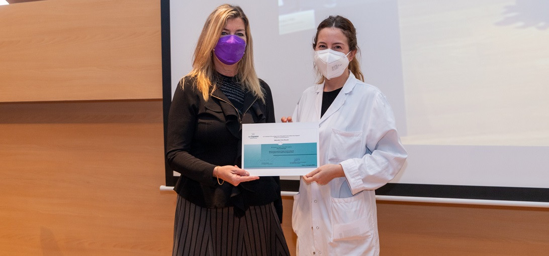 Esta imagen ilustra que: Son Espases lliura els Premis d'Investigació 2021