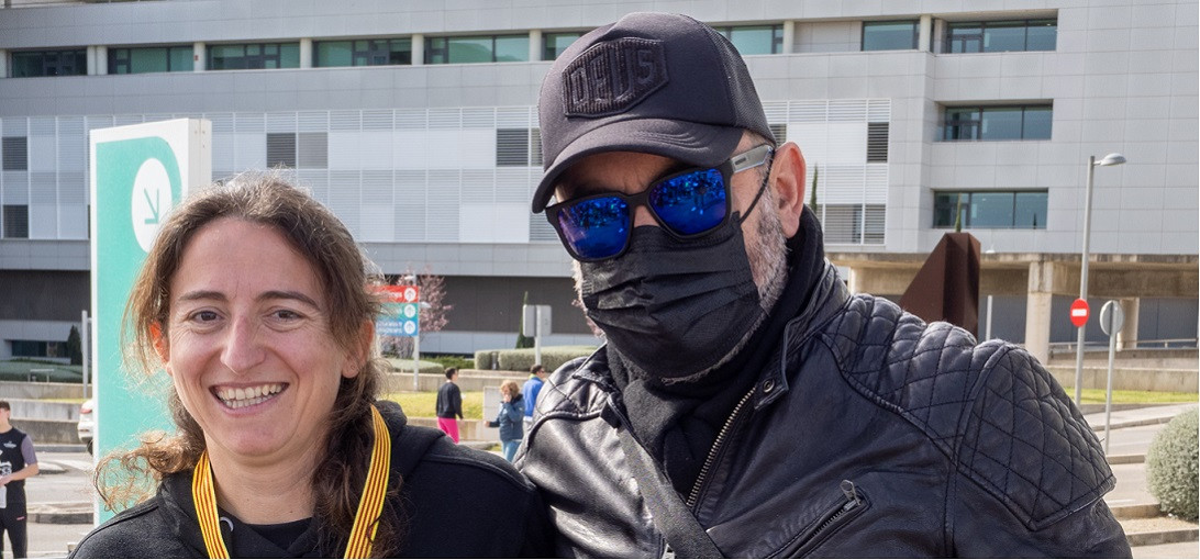 Esta imagen ilustra que: 420 corredors participen a la Cinquena Cursa Son Espases