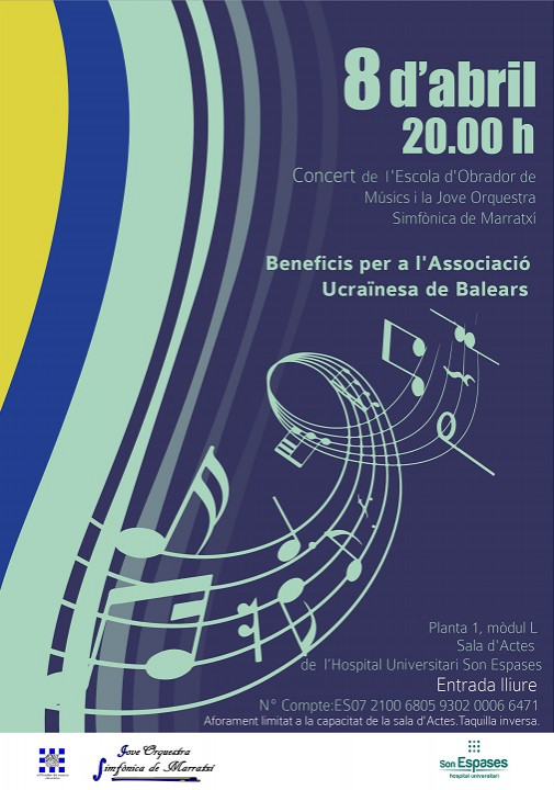 Concert en benefici de l'Associació  Ucraïnesa de Balears