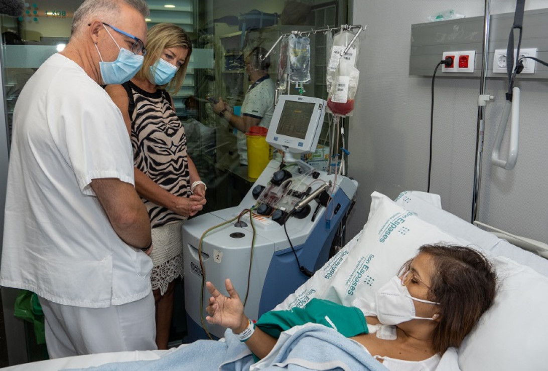 Esta imagen ilustra que: Son Espases prevé tratar con terapias avanzadas entre 20 y 25 pacientes con enfermedades oncohematológicas cada año