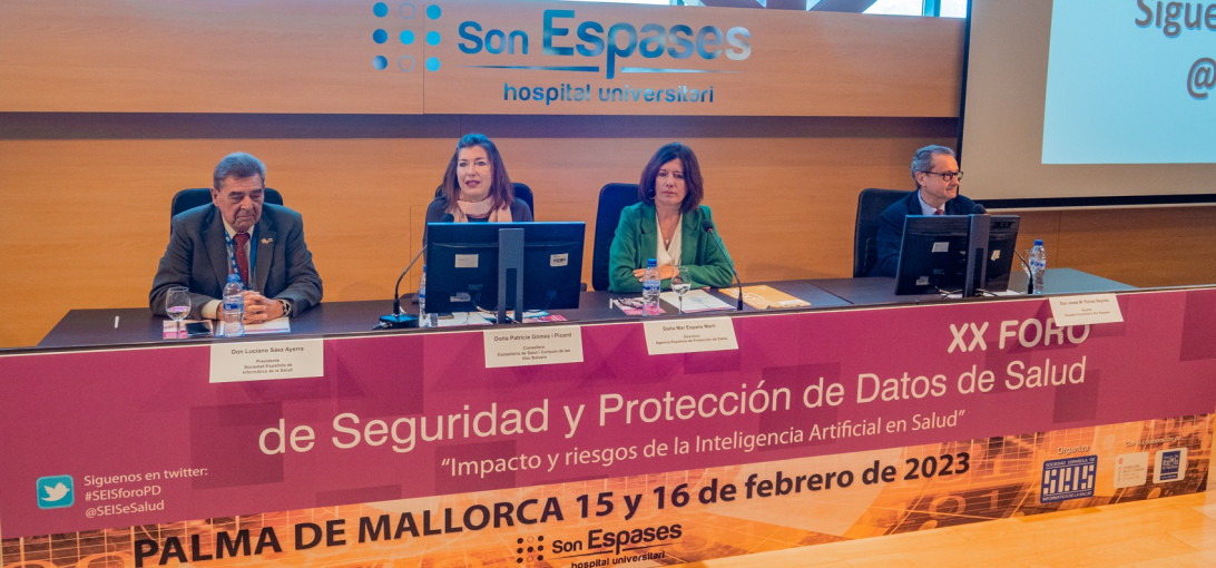 Esta imagen ilustra que: Son Espases acoge el XX Foro de Seguridad y Protección de Datos de Salud