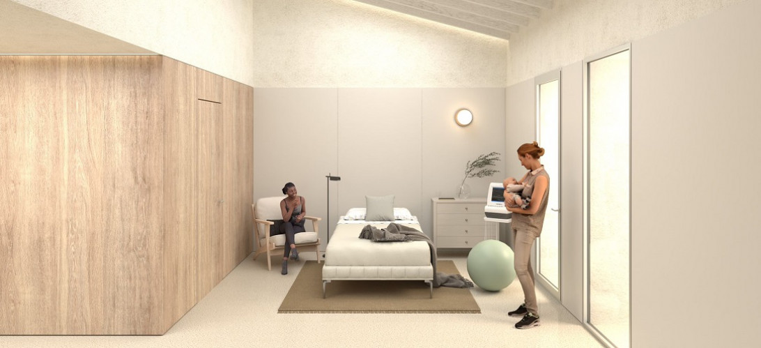 Esta imagen ilustra que: Las Illes Balears tendrán un Centro de Nacimientos pionero para que las mujeres puedan tener un parto desmedicalizado en un entorno amable y seguro