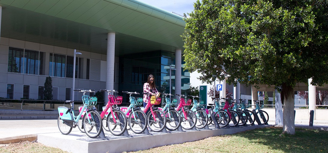 Esta imagen ilustra que: BiciPalma arriba a Son Espases