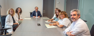 Los doctores Ángela Tarongí, Manuel del Río, Mercedes Falcó y Maria Antònia Duran, nuevos jefes de sección del Hospital