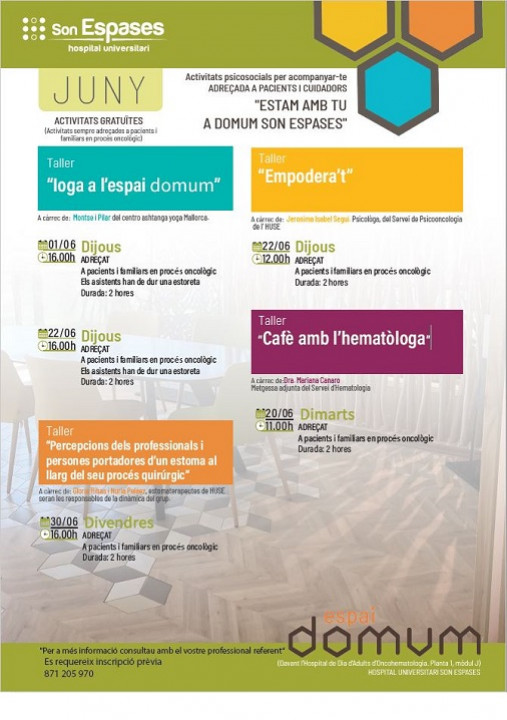 Taller: "Cafè amb l'hematòloga"