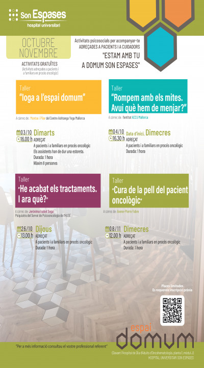 Taller: Cura de la pell del pacient oncològic