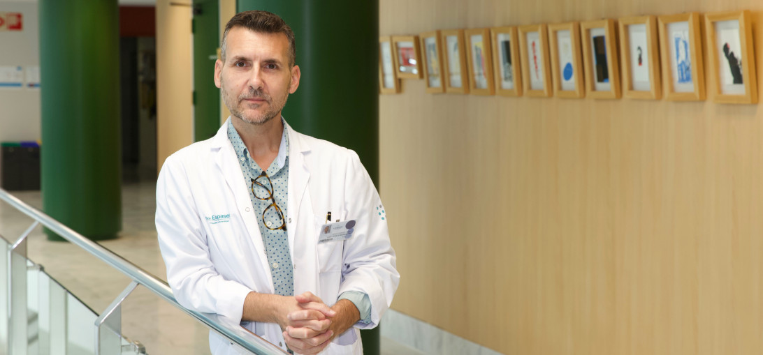 Esta imagen ilustra que: David Torres és el nou director d’Infermeria de l’Hospital