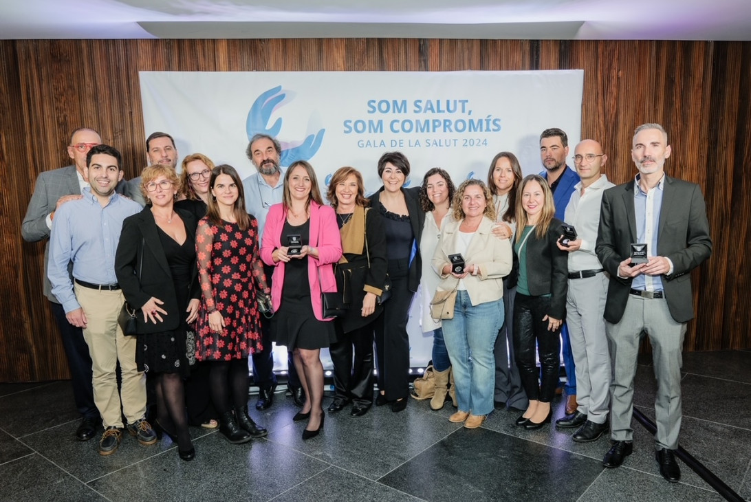 Esta imagen ilustra que: La Gala de la Salut reconoce 15 proyectos de Son Espases