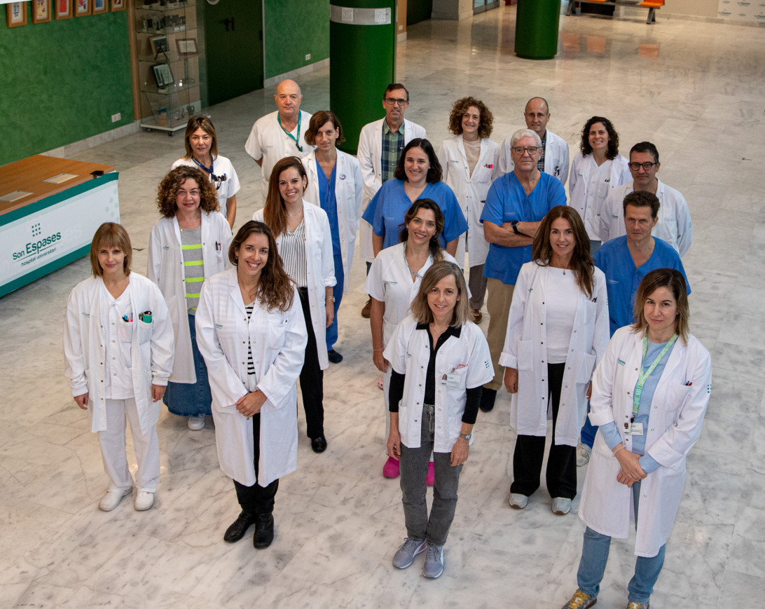 Esta imagen ilustra que: Son Espases logra realizar veintiséis trasplantes renales en pacientes con una alta probabilidad de rechazo por su elevada sensibilidad inmunitaria