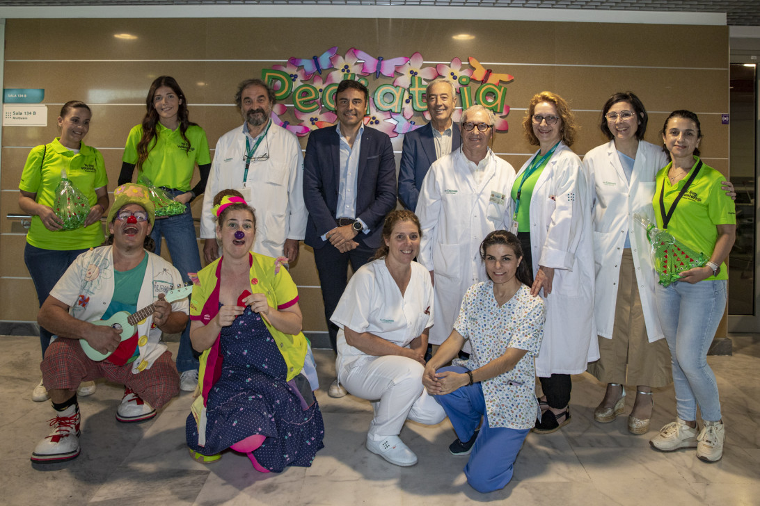 Esta imagen ilustra que: Pediatría de Son Espases ingresa, cada año, cerca de 2.200 niños de las Illes Balears