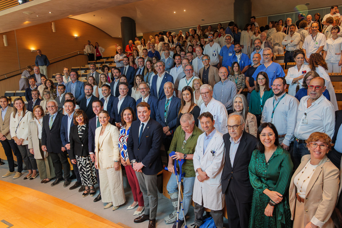 Esta imagen ilustra que: Son Espases celebra 15 anys com a hospital de referència a les Illes Balears