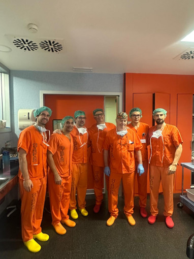 Esta imagen ilustra que: Son Espases se suma a la cirugía a medida con una reconstrucción pionera con costillas de titanio impresas  en 3D